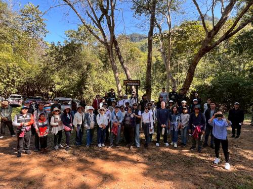 พช : ชุมแพ : ร่วม“ส่งเสริมการท่องเที่ยวเชิงธรรมชาติ “หมู่บ้านซำผักหนาม”